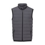 Men’s down gilet in polyester, 164 g/m², Elevate Life second front view