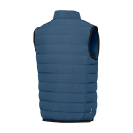 Men’s down gilet in polyester, 164 g/m², Elevate Life third rear view