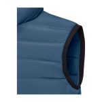 Men’s down gilet in polyester, 164 g/m², Elevate Life close-up view 1