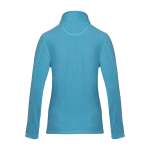 Women’s recycled polyester fleece jacket, 174 g/m², Elevate NXT blue colour second rear view