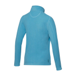 Women’s recycled polyester fleece jacket, 174 g/m², Elevate NXT blue colour third rear view