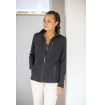 Women’s recycled polyester fleece jacket, 174 g/m², Elevate NXT blue colour lifestyle image