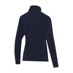 Women’s recycled polyester fleece jacket, 174 g/m², Elevate NXT navy-blue colour