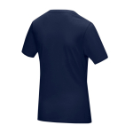Women’s organic cotton GOTS t-shirt, 160 g/m², Elevate NXT navy-blue colour third rear view