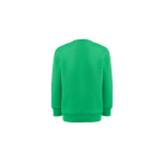 Children's polyester sweatshirt, 300 g/m2 green colour second view