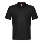 Technical men's polo, 180g/m2, THC DYNAMIC black colour