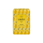 Vegetable soap made from coconut oil made in Portugal, 160g yellow colour
