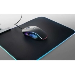 Gaming mouse with game buttons and 8 lighting modes black colour fourth view
