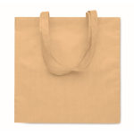 Tote bag made of RPET, non-woven with long handles, 80 g/m2 ivory colour second view