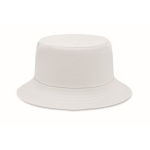 Bucket hat made of cotton, 260 g/m2 white colour