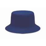 Bucket hat made of cotton, 260 g/m2 royal blue colour
