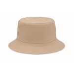 Bucket hat made of cotton, 260 g/m2 khaki colour