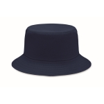 Bucket hat made of cotton, 260 g/m2 navy-blue colour