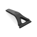 3-in-1 ice scraper in recycled plastic with multiple functions black colour