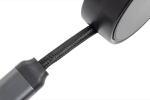 Retractable multi-charging cable, 100 cm, CarPlay compatible grey colour