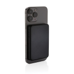 Wireless power bank with magnet and energy indicator, 5,000 mAh black colour