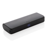 Corporate pocket power bank for multiple devices, 20,000 mAh black colour