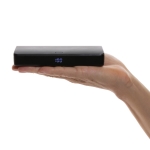 Corporate pocket power bank for multiple devices, 20,000 mAh black colour