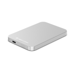 Magnetic power bank with ultra-fast charging, 5,000 mAh silver colour