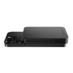 Magnetic phone power bank with type-C port, 10,000 mAh black colour