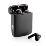 Wireless headphones with solar charging and BT 5.3 black colour