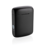 Wireless headphones with solar charging and BT 5.3 black colour