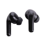 Wireless headphones with solar charging and BT 5.3 black colour