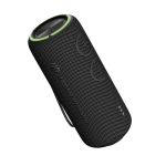 Waterproof wireless speaker with dual subwoofers, 30 W black colour