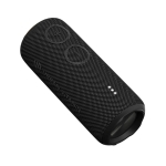 Waterproof wireless speaker with dual subwoofers, 30 W black colour