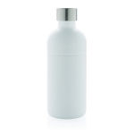 Leakproof recycled stainless steel bottle, 800 ml white colour second view