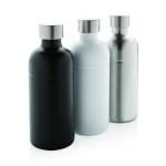 Leakproof recycled stainless steel bottle, 800 ml white colour