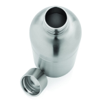 Leakproof recycled stainless steel bottle, 800 ml silver colour