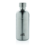Leakproof recycled stainless steel bottle, 800 ml silver colour