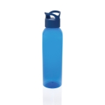 RPET gym bottle with screw cap, 650 ml blue colour