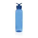 RPET gym bottle with screw cap, 650 ml blue colour