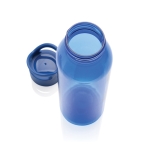 RPET gym bottle with screw cap, 650 ml blue colour