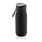 Mini bottle with leakproof cap and carry handle, 150 ml black colour