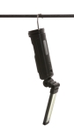 Rotating work light in recycled plastic with 360° magnet black colour