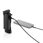 Rotating work light in recycled plastic with 360° magnet black colour