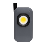 Recycled plastic LED work light with extendable function grey colour