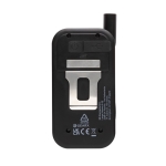 Recycled plastic LED work light with extendable function grey colour