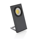 COB super-bright work light with built-in stand grey colour