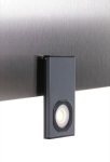 COB super-bright work light with built-in stand grey colour