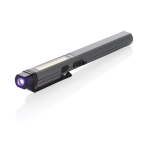 Rechargeable multifunction pen with multiple light settings grey colour
