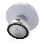 Portable table lamp with touch function and two light modes grey colour