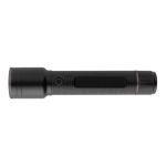 Large recycled aluminium torch with 5 light modes, 500 m range black colour