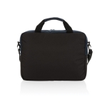 RPET laptop briefcase with multiple interior pockets, 15.6” blue colour
