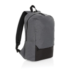 RPET travel backpack available in various colours, fits 15.6” laptop grey colour