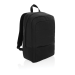 RPET laptop backpack with interior organisers, 15.6” black colour