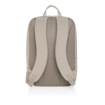 RPET laptop backpack with interior organisers, 15.6” beige colour